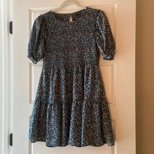 Smocked bodice dress